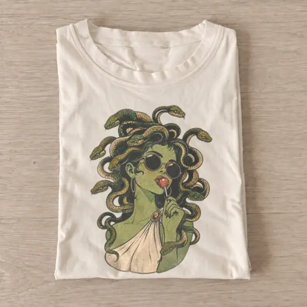 Medusa lollipop t shirt sand20medusa lipstick.webp