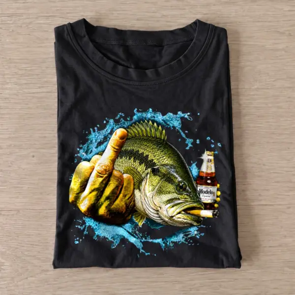 Middle finger bass t shirt black20middle finger bass.webp