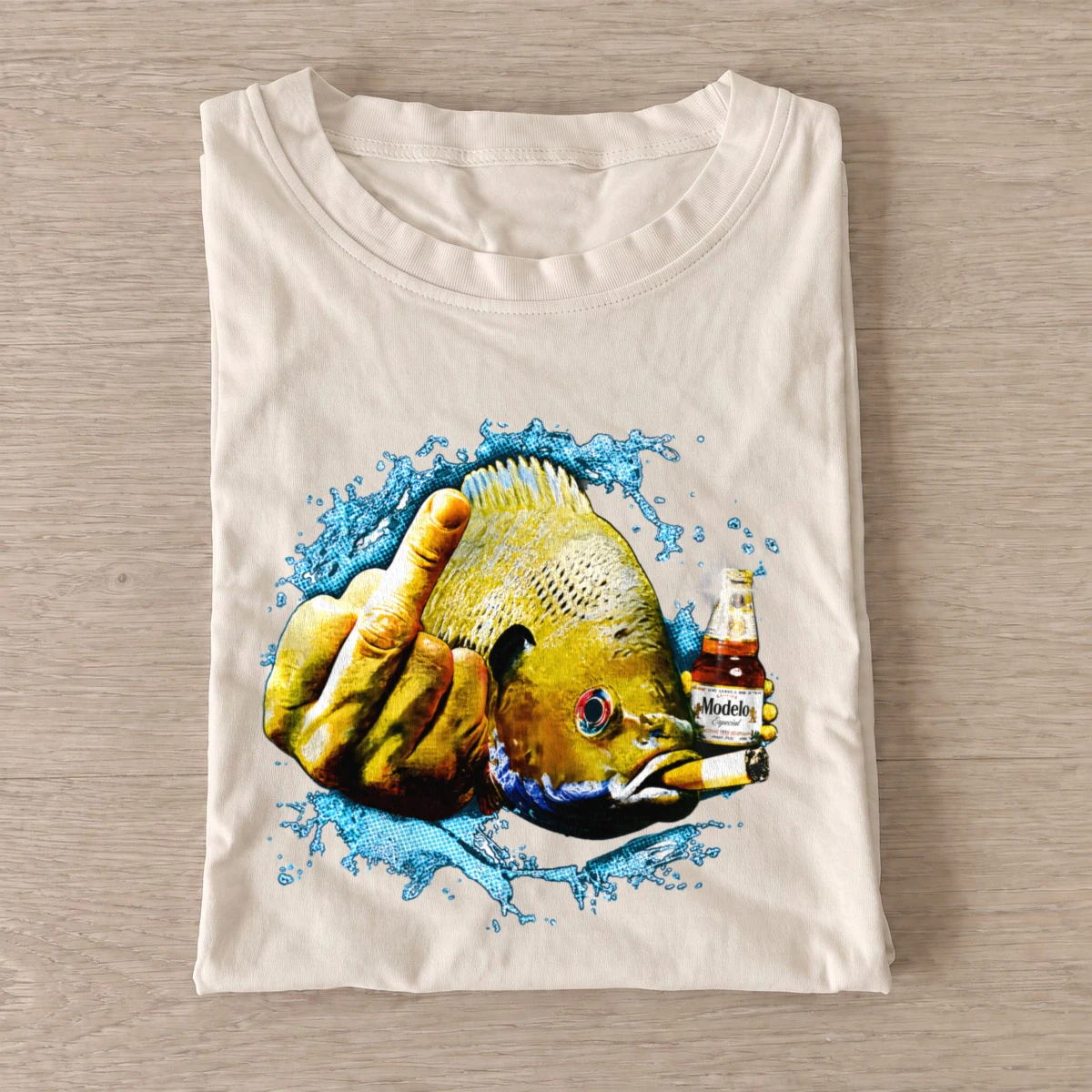 Middle finger sunfish t shirt sand20middle finger sunfish.webp