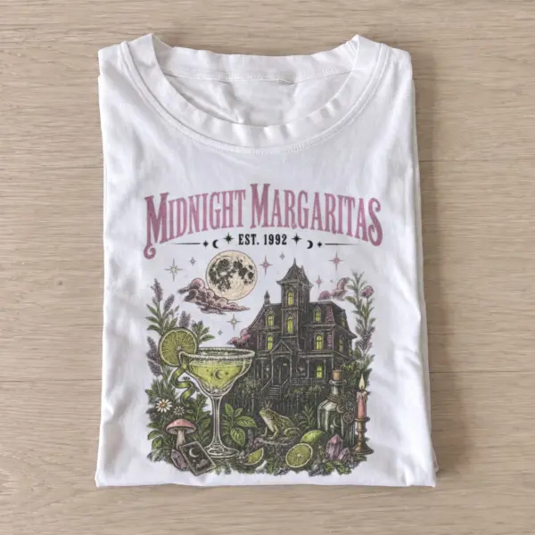 Midnight margaritas est. 1992 t shirt white20midnight margaritas.webp