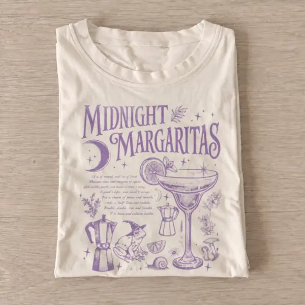 Midnight margaritas graphic t shirt sand20moonlit margaritas.webp