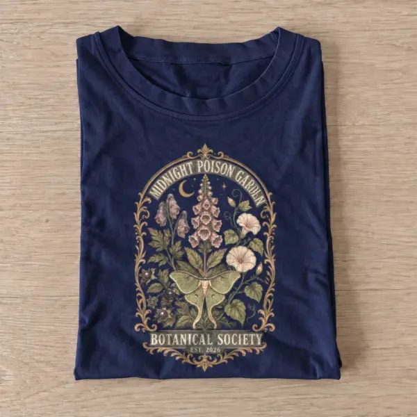 Midnight poison garden botanical t shirt navy20midnight poison garden.webp