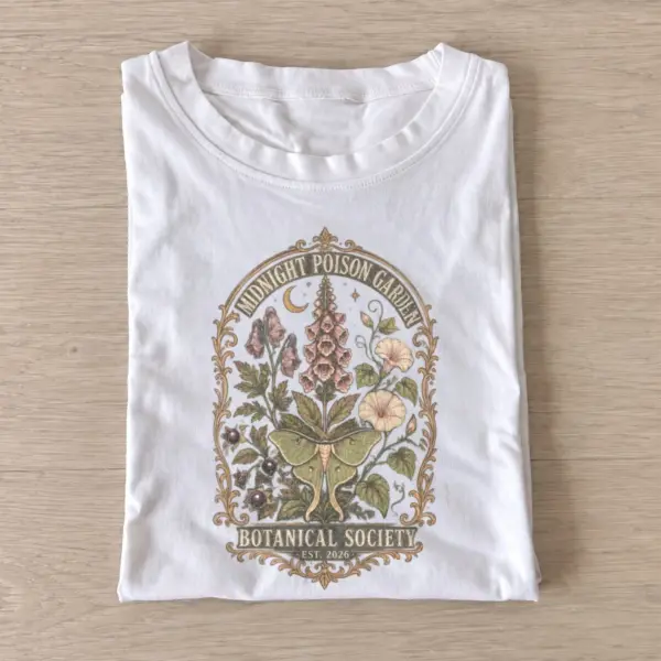 Midnight poison garden botanical t shirt white20midnight poison garden.webp