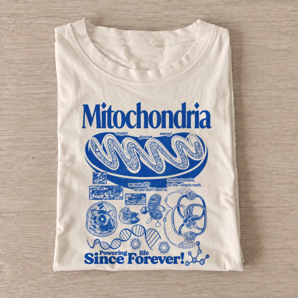 Mitochondria powerhouse science graphic t shirt sand20mitochondria powerhouse.webp