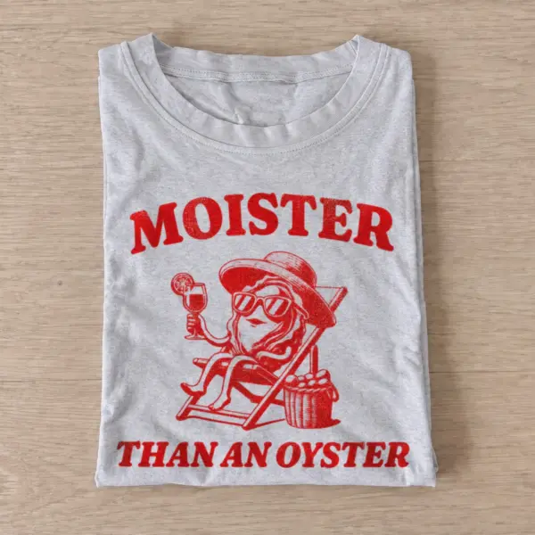 Moister than an oyster t shirt gray20cheeky oyster sailor.webp