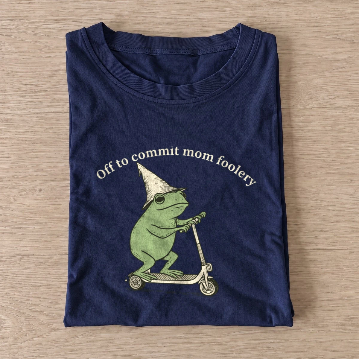 Mom foolery t shirt navy20mom foolery.webp