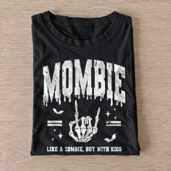 Mombie like a zombie but with kids t shirt black20mombie.webp
