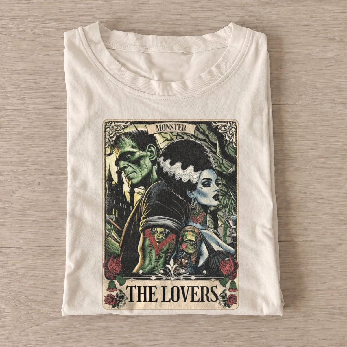 Monster lovers tarot card t shirt sand20monster lovers tarot.webp