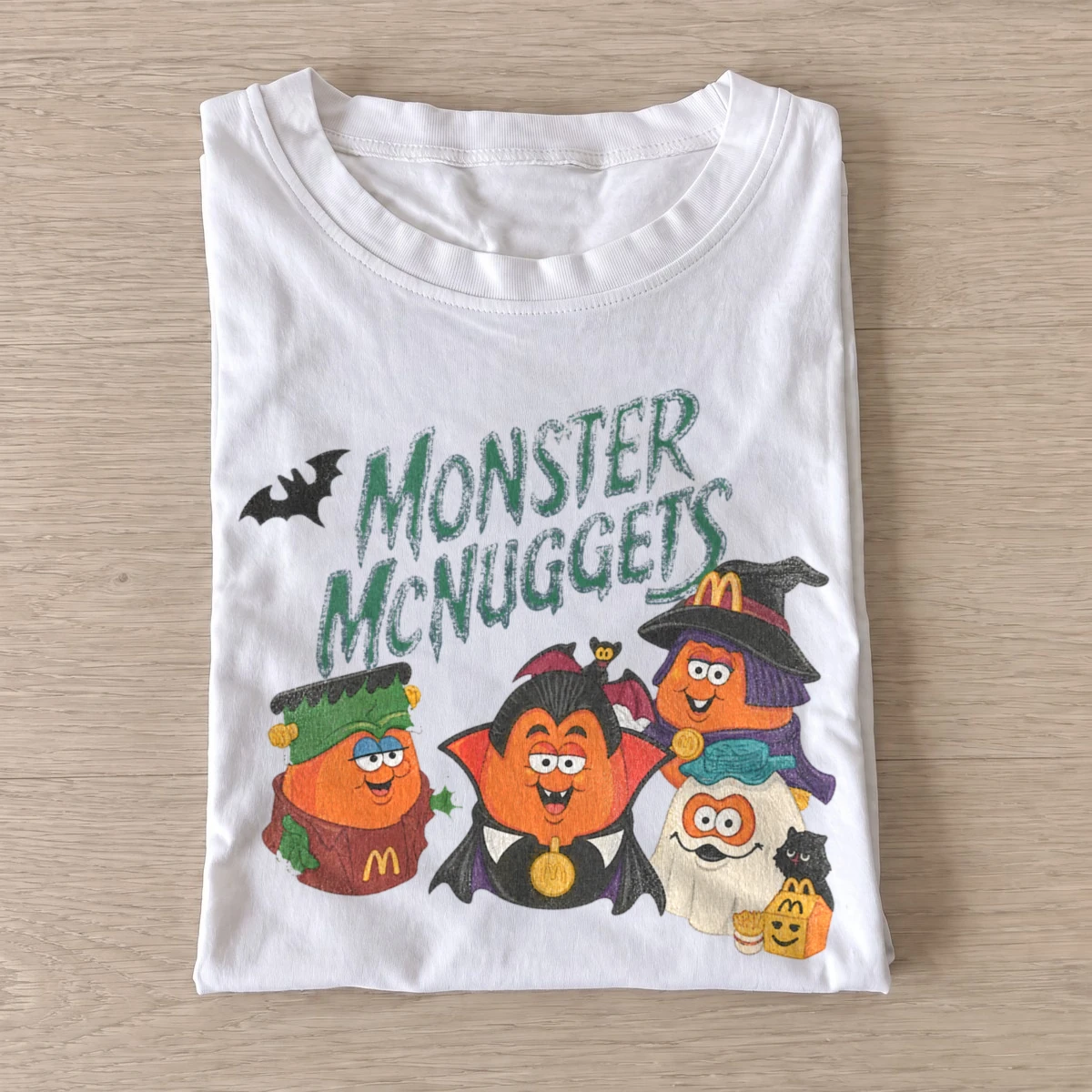 Monster mcnuggets halloween graphic t shirt white20monster nugget party.webp