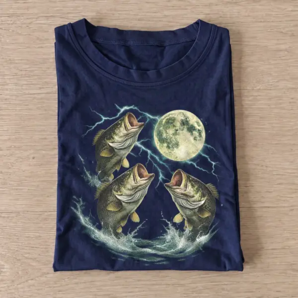 Moonlit bass graphic t shirt navy20moonlit bass.webp
