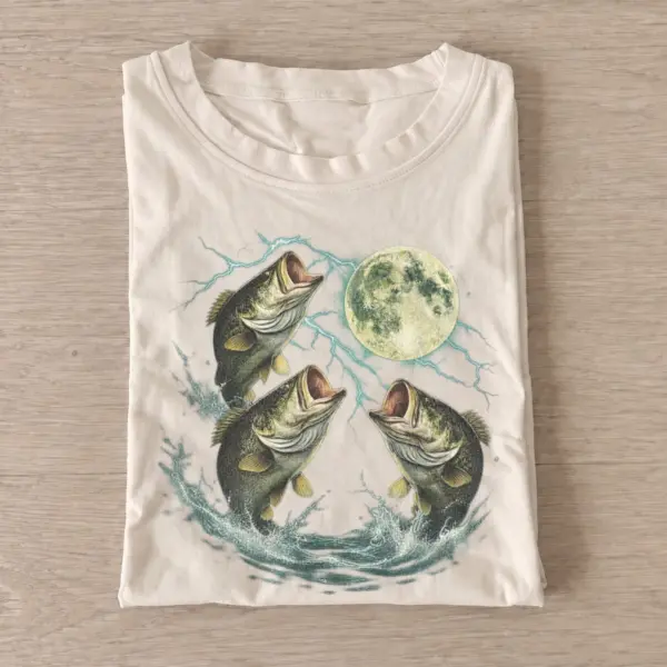 Moonlit bass graphic t shirt sand20moonlit bass.webp