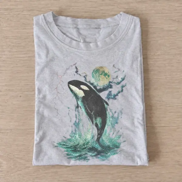 Moonlit orca breaching ocean t shirt gray20moonlit orca.webp