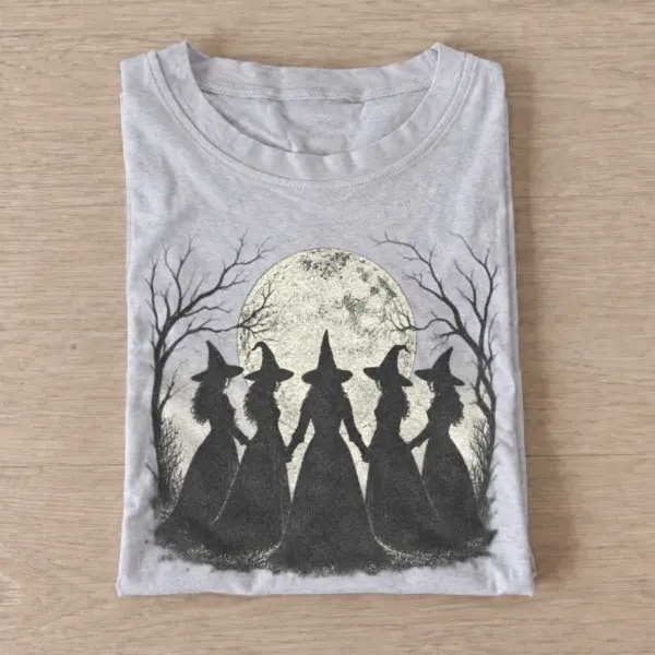 Moonlit witch circle t shirt gray20moonlit witch circle.webp