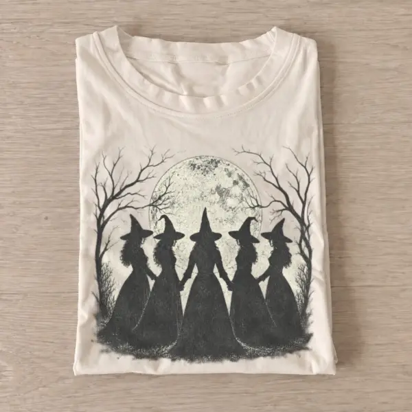 Moonlit witch circle t shirt sand20moonlit witch circle.webp
