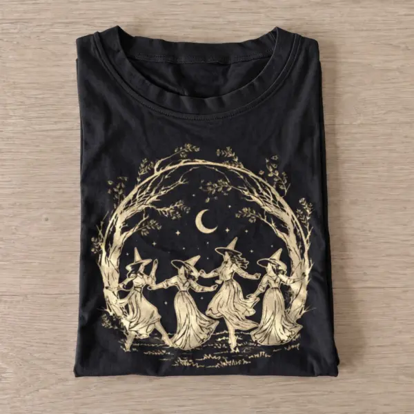Moonlit witch dance t shirt black20moonlit witch dance.webp