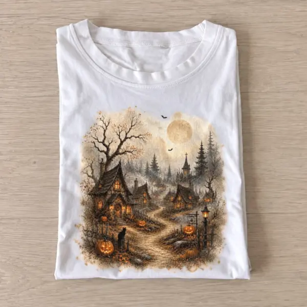 Moonlit witch village t shirt white20moonlit witch village.webp