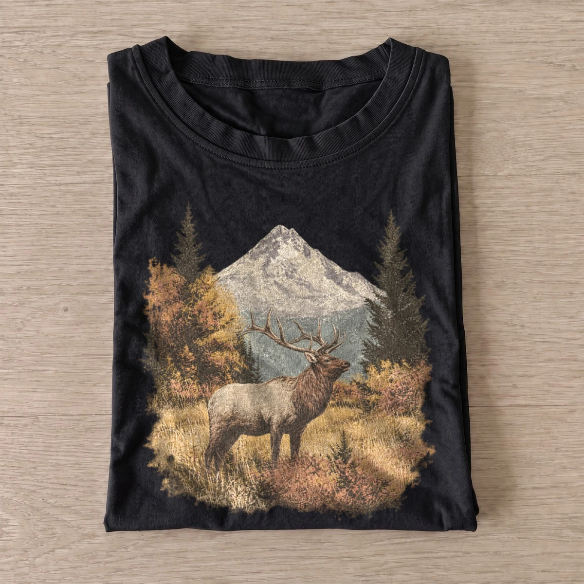 Mountain elk wilderness t shirt black20mountain elk.webp