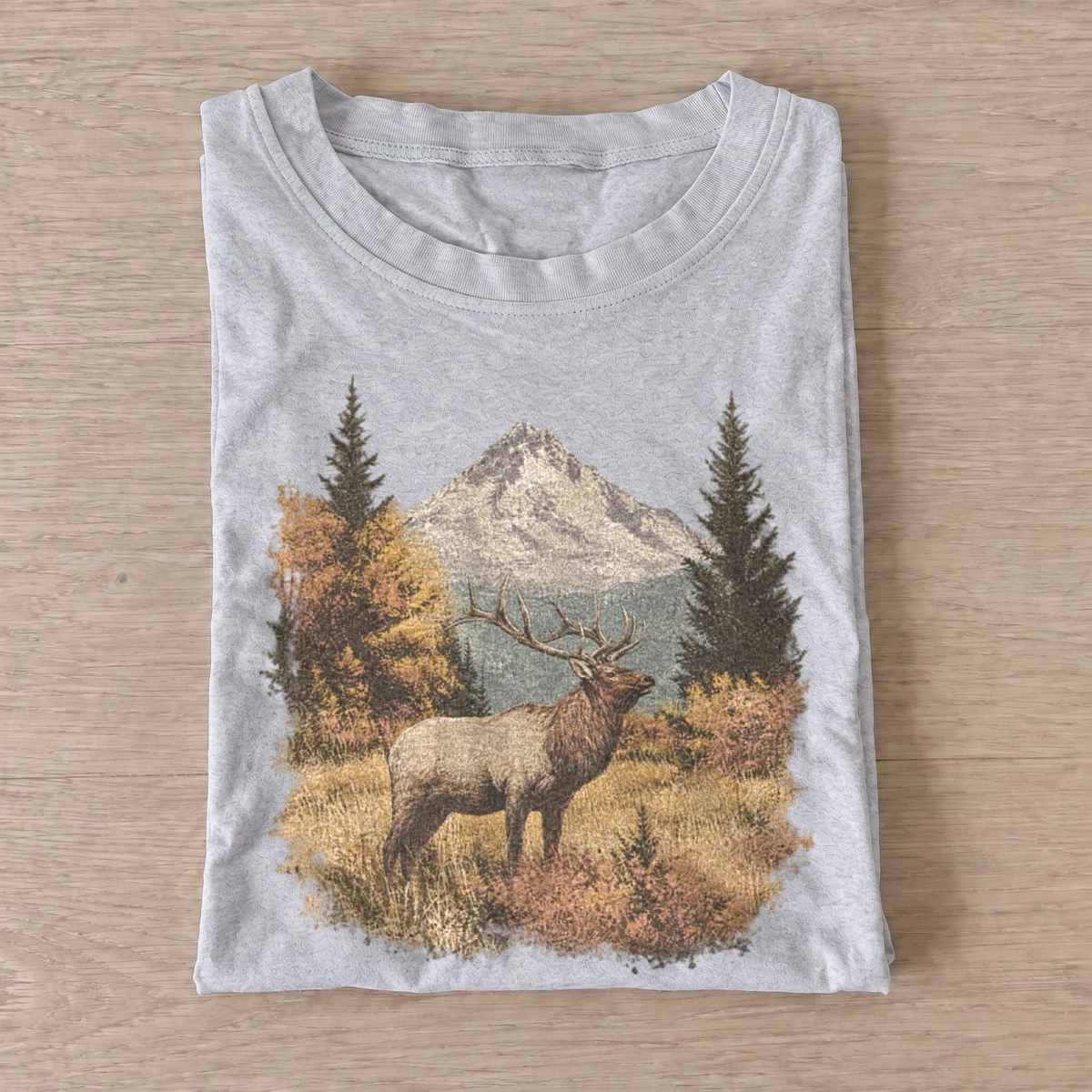 Mountain elk wilderness t shirt gray20mountain elk.webp