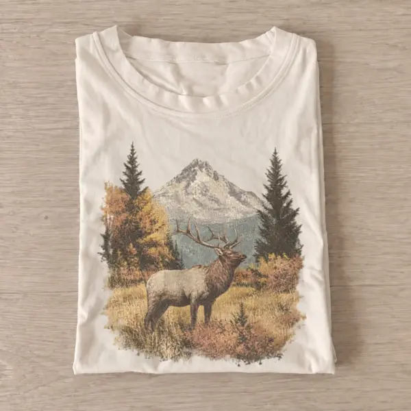 Mountain elk wilderness t shirt sand20mountain elk.webp