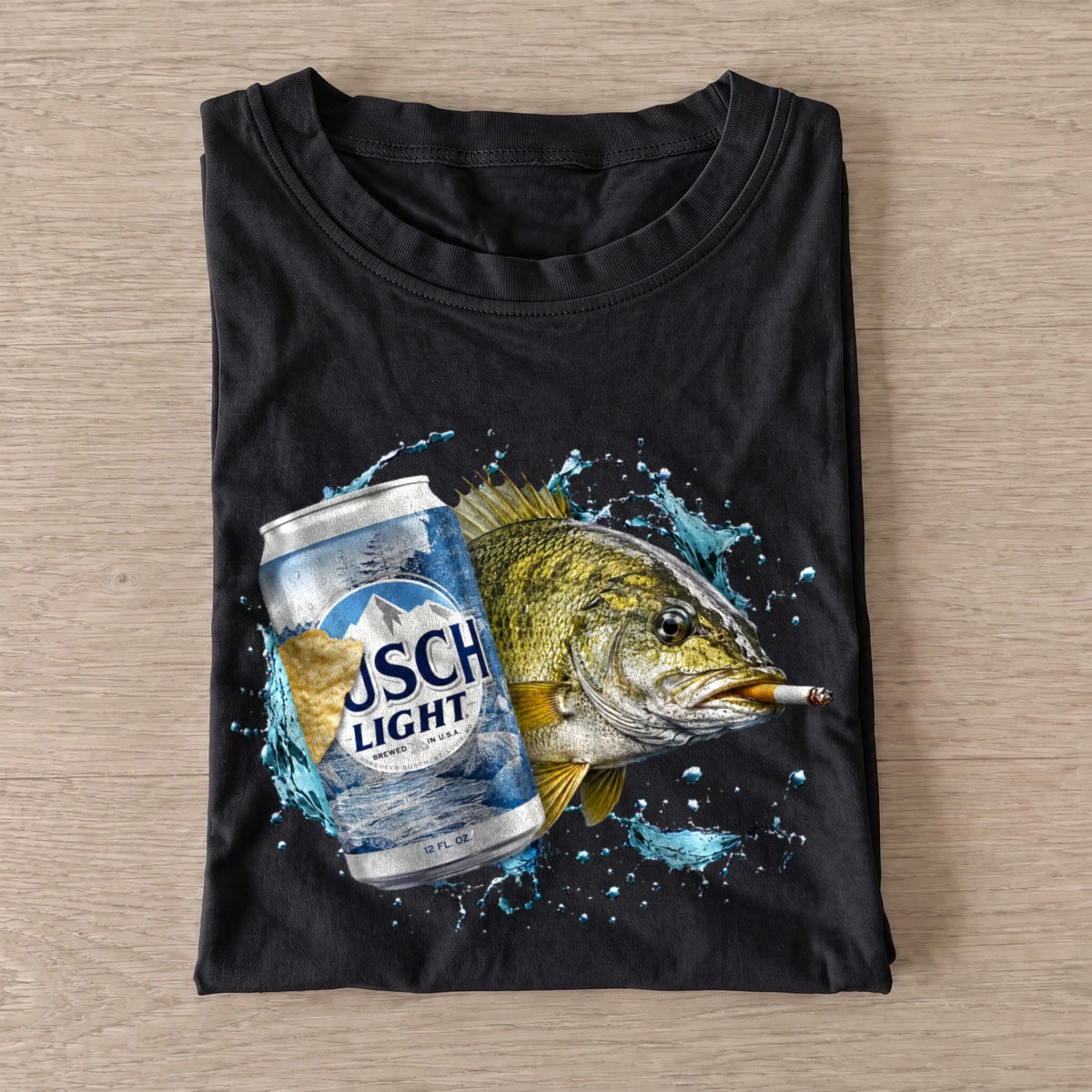 Mountain lager walleye t shirt black20mountain lager walleye.webp