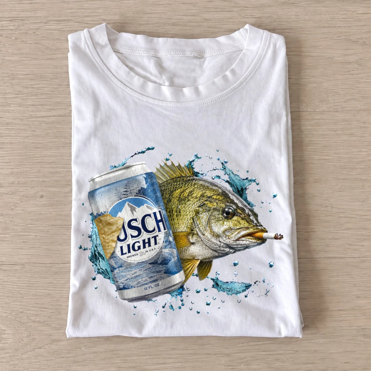 Mountain lager walleye t shirt white20mountain lager walleye.webp