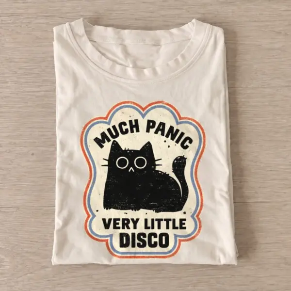 Much panic very little disco cat t shirt sand20panic disco cat.webp