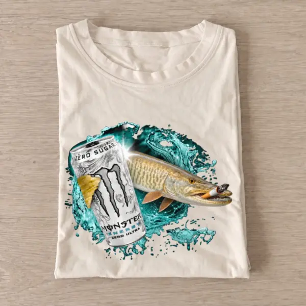 Muskie energy t shirt sand20muskie energy.webp