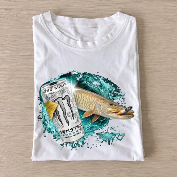 Muskie energy t shirt white20muskie energy.webp