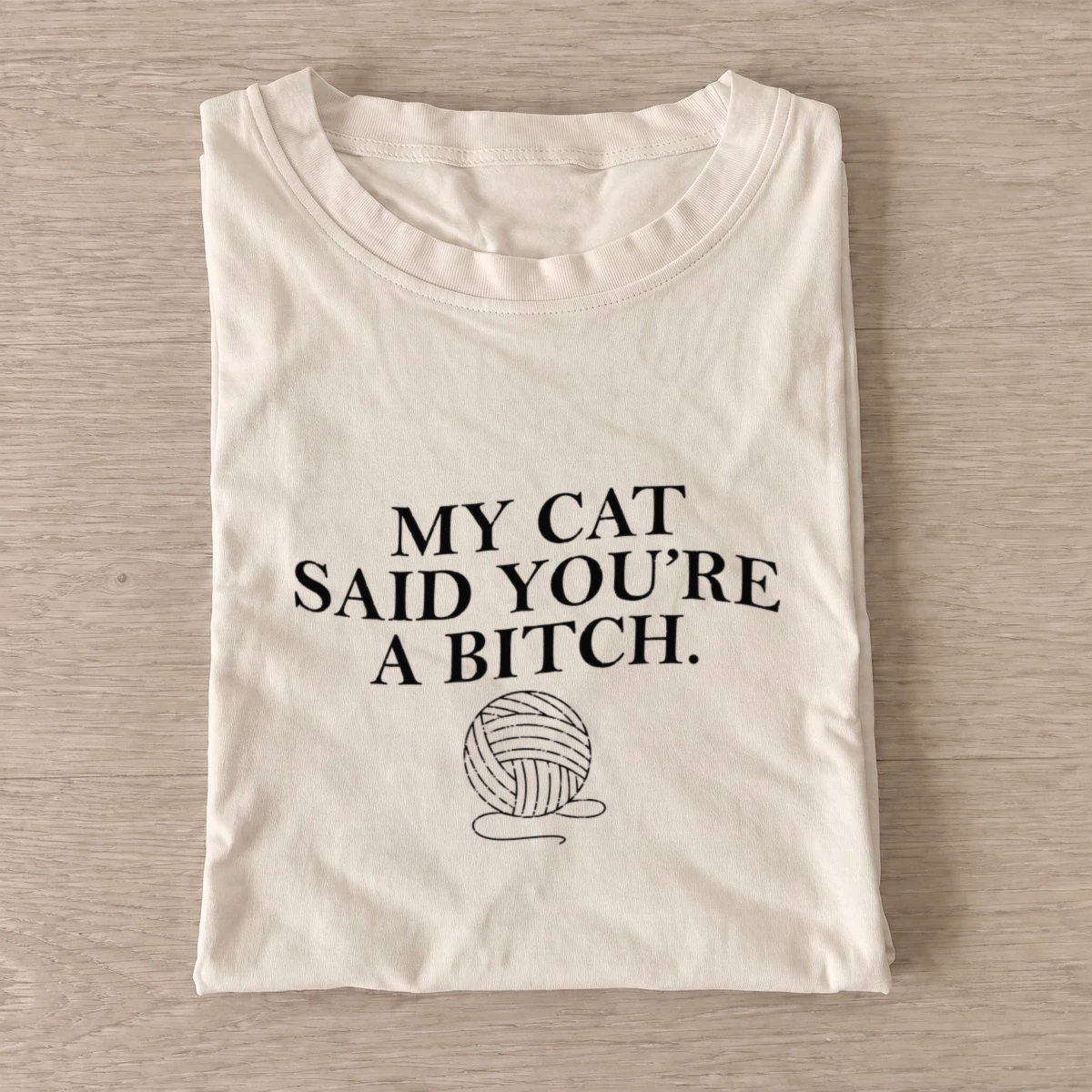My cat said t shirt sand20my cat said.webp
