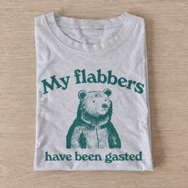 My flabbers have been gasted bear t shirt gray20flabbergasted bear.webp