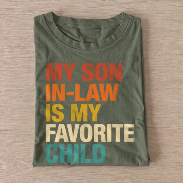 My son in law is my favorite child t shirt olive20favorite son in law.webp