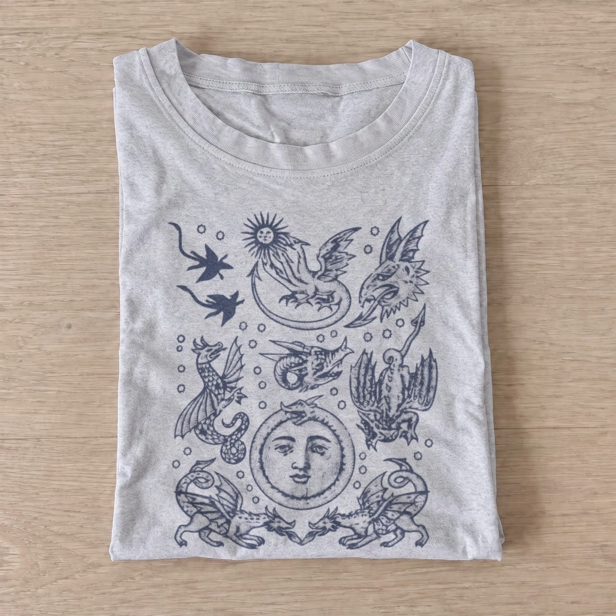 Mystic blue celestials t shirt gray20mystic blue celestials.webp