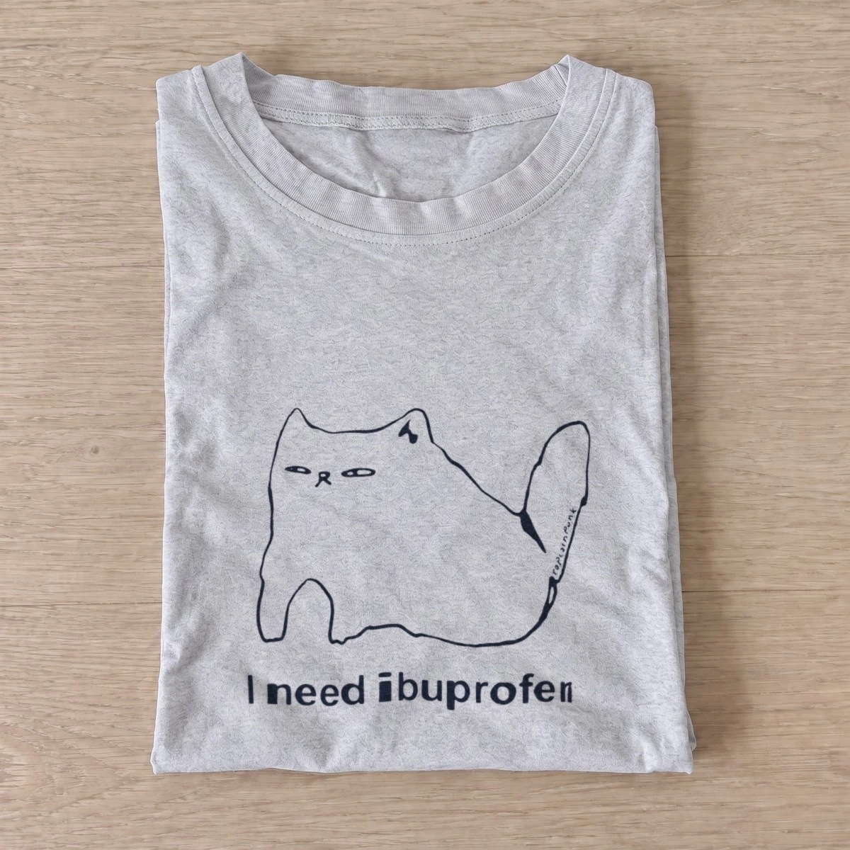 Need ibuprofen t shirt gray20need ibuprofen.webp