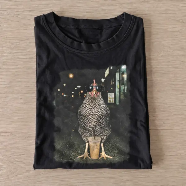 Night coffee hen t shirt black20night coffee hen.webp