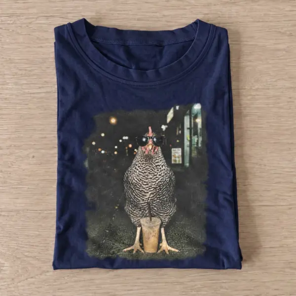 Night coffee hen t shirt navy20night coffee hen.webp