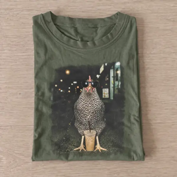 Night coffee hen t shirt olive20night coffee hen.webp