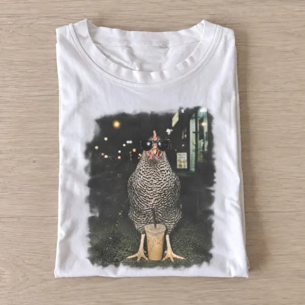 Night coffee hen t shirt white20night coffee hen.webp
