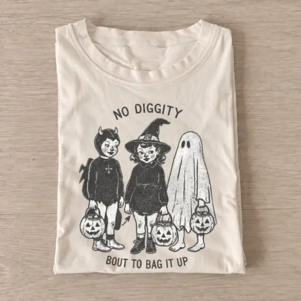 No diggity bout to bag it up halloween t shirt sand20bag it up.webp