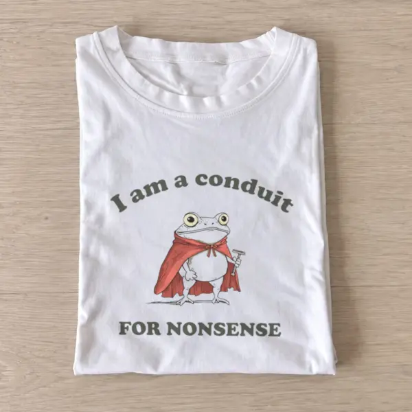 Nonsense caped frog t shirt white20nonsense caped frog.webp