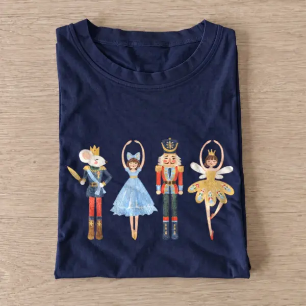 Nutcracker ballet characters t shirt navy20nutcracker ballet.webp
