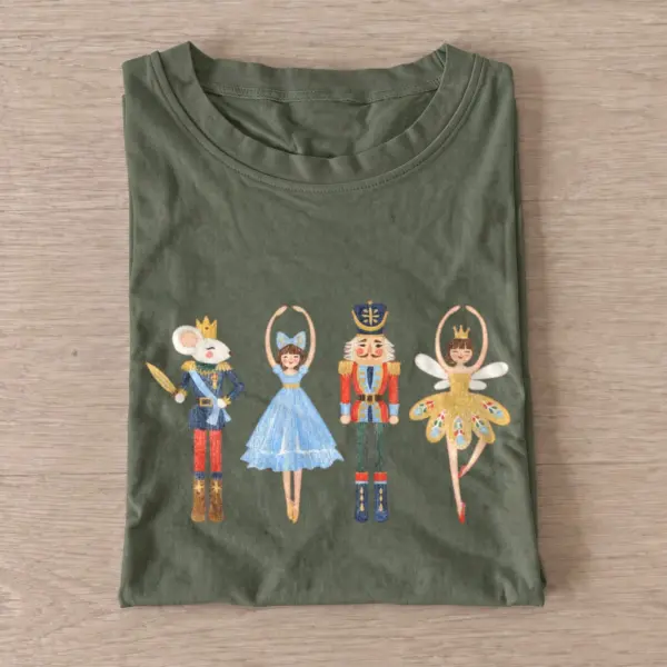 Nutcracker ballet characters t shirt olive20nutcracker ballet.webp