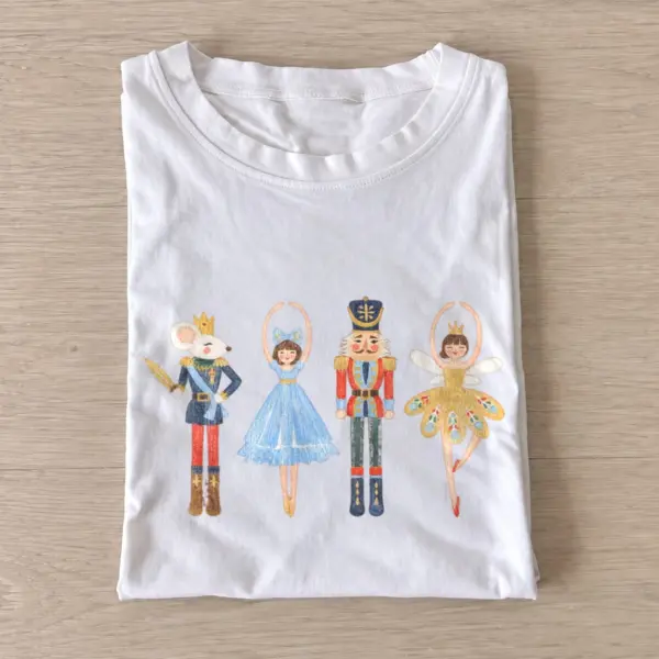 Nutcracker ballet characters t shirt white20nutcracker ballet.webp