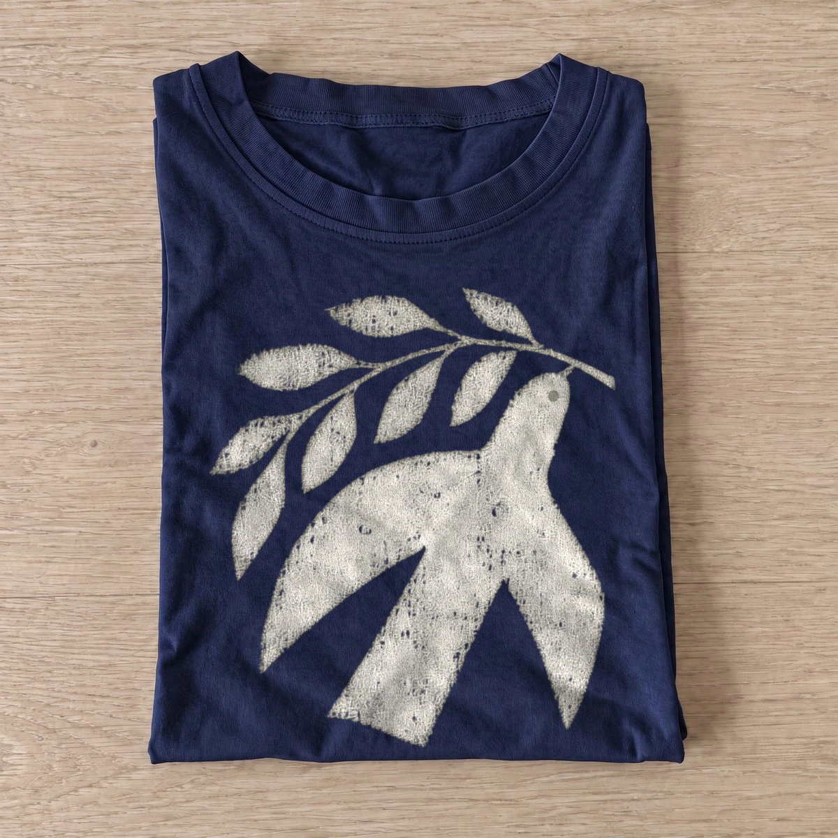 Olive branch dove t shirt navy20olive branch dove.webp