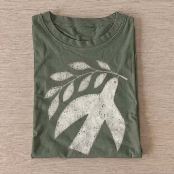 Olive branch dove t shirt olive20olive branch dove.webp