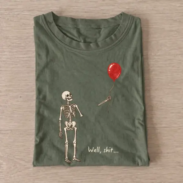 Olive well shit skeleton balloon surprise2