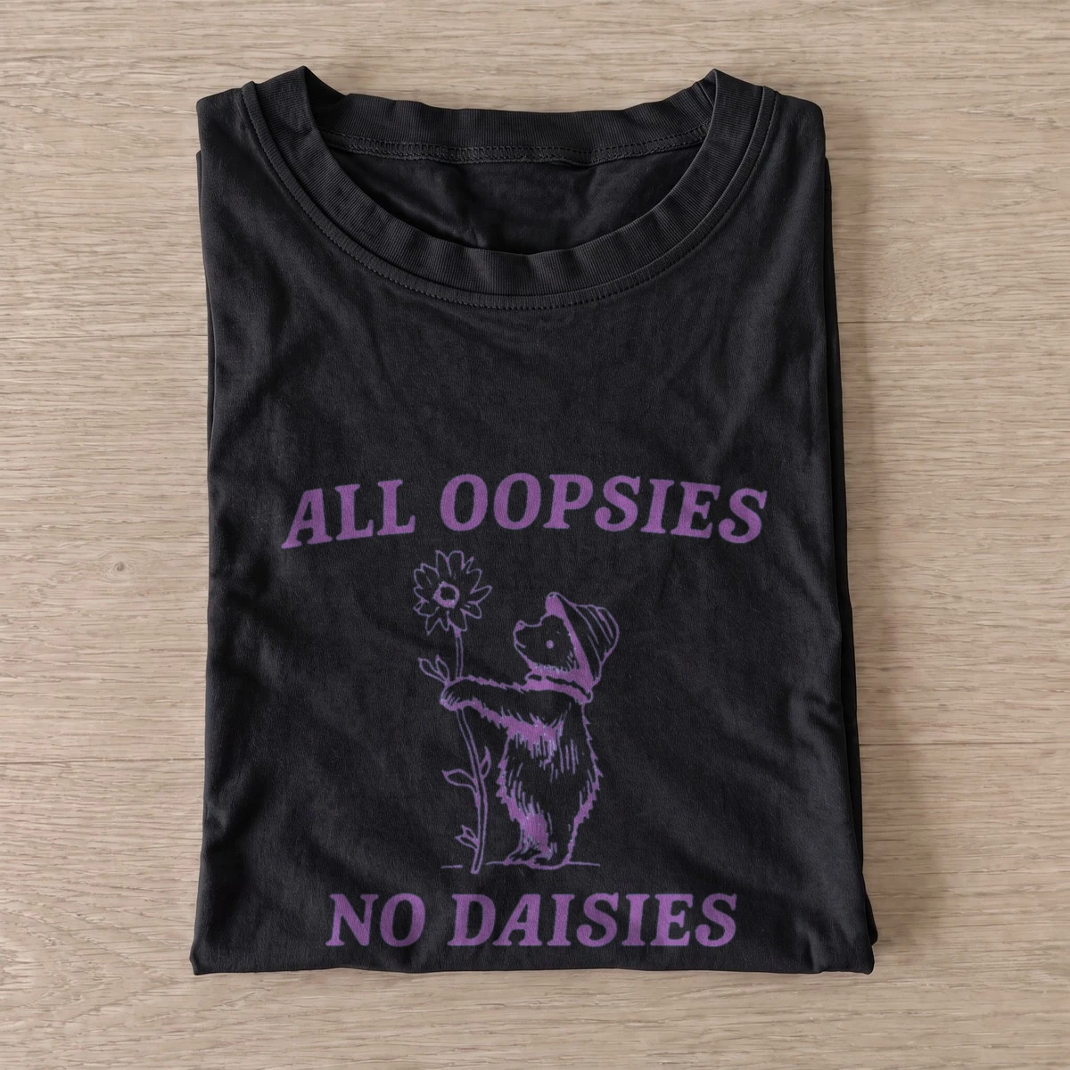Oopsies daisy opossum t shirt black20oopsies daisy opossum.webp