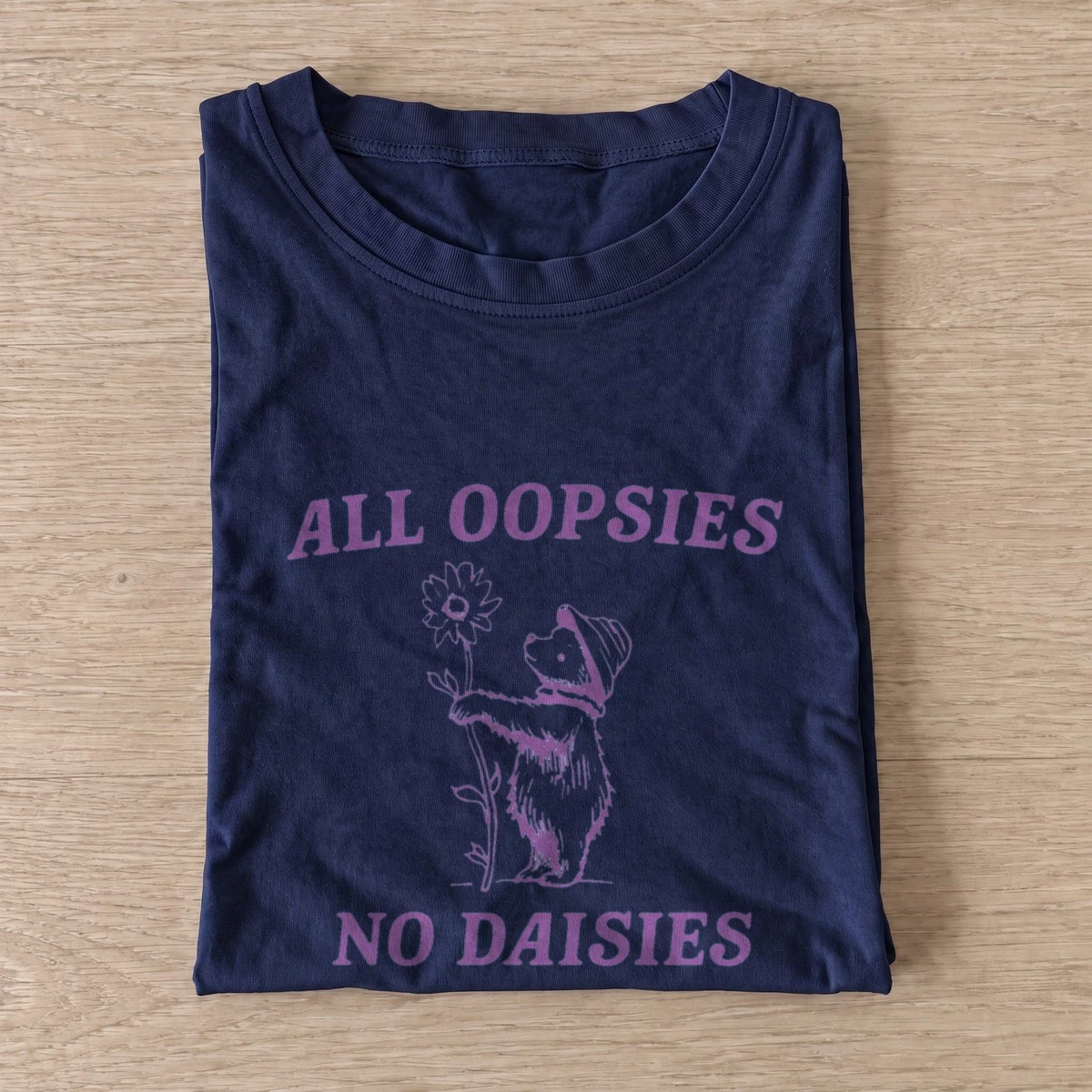 Oopsies daisy opossum t shirt navy20oopsies daisy opossum.webp