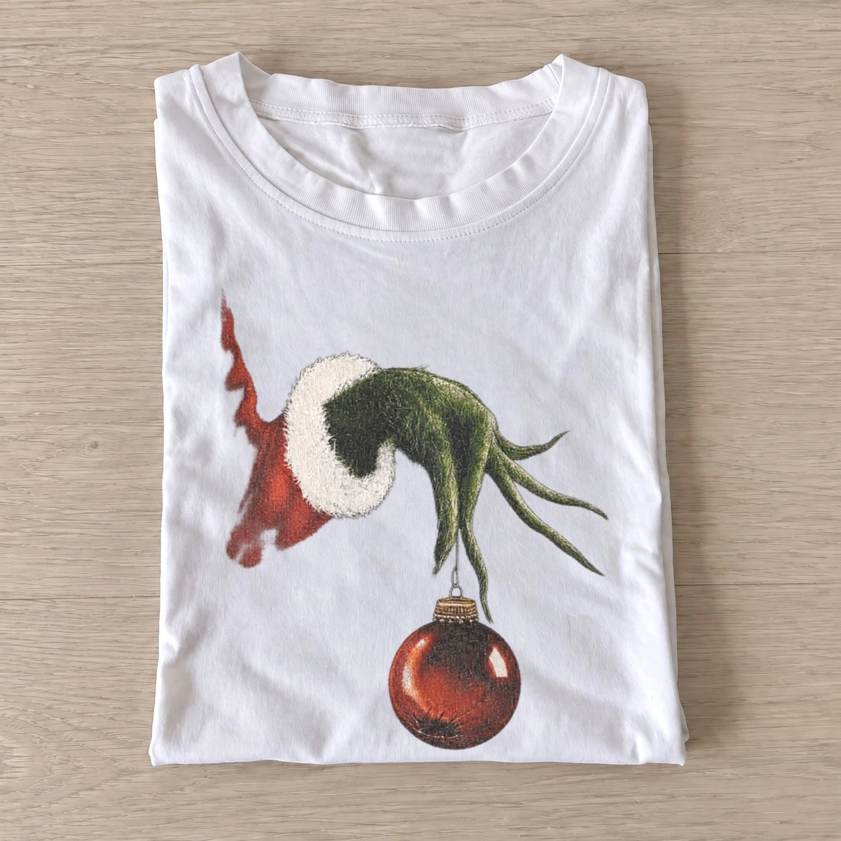 Ornament thief christmas t shirt white20ornament thief.webp