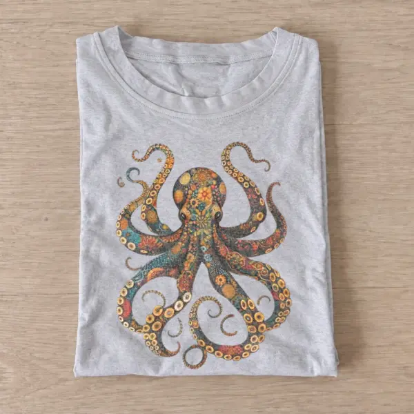 Ornamental octopus t shirt gray20ornamental octopus.webp
