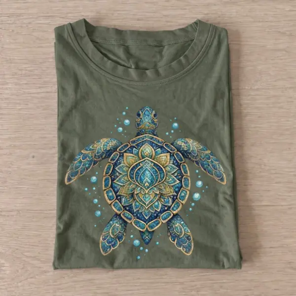 Ornamental sea turtle t shirt olive20ornamental sea turtle.webp